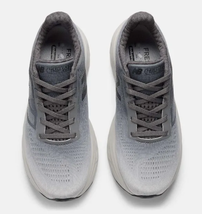 NEW BALANCE  Jogging Shoes Women's Shoes Sneakers Shock Absorbing Gray and White W108014G-D